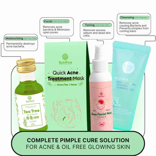 Complete Pimple Cure Solution (4 in 1 Combo) My Store
