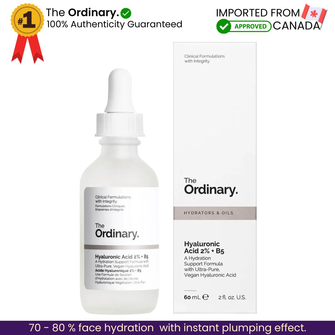 The Ordinary Hyaluronic Acid 2% + B5 Hydrating Serum - 60ml