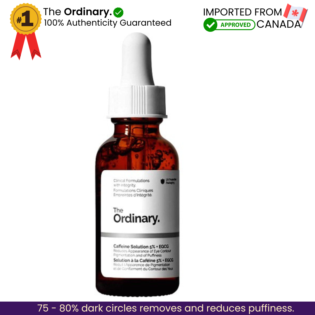 The Ordinary Caffeine Solution 5% + EGCG Depuffing Eye Serum - 30ml
