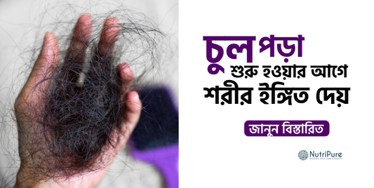 চুল পড়া শুরু হওয়ার আগে শরীর যেসব ইঙ্গিত দেয় Early signs your body gives before hair fall starts
