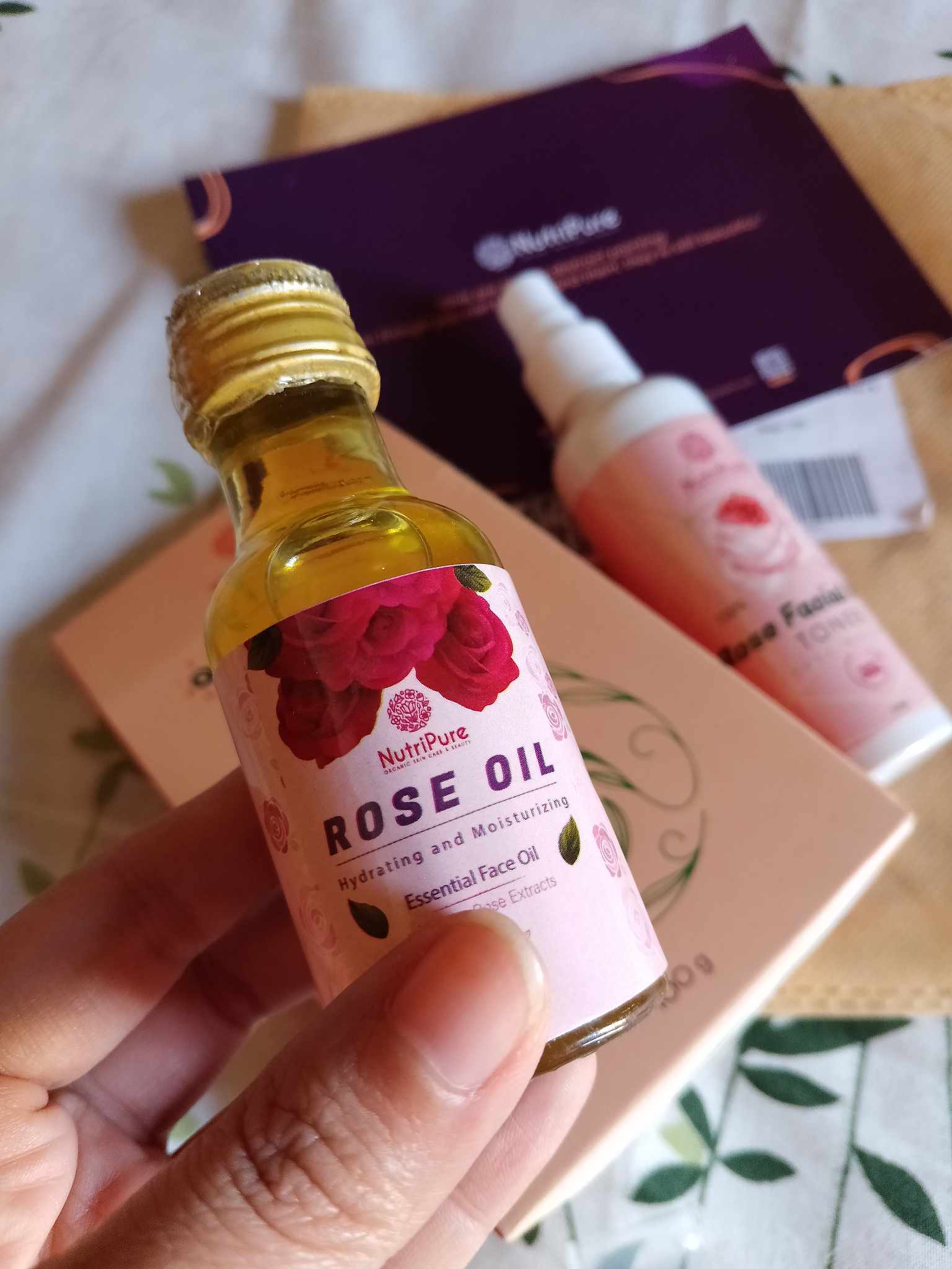 Rose Glow Booster Hydrating Face & Body Oil My Store