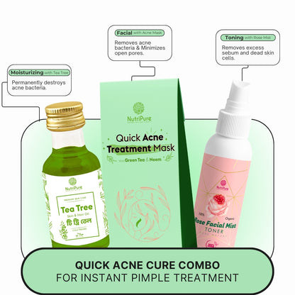 Quick Acne Cure (3 in 1 Combo) My Store