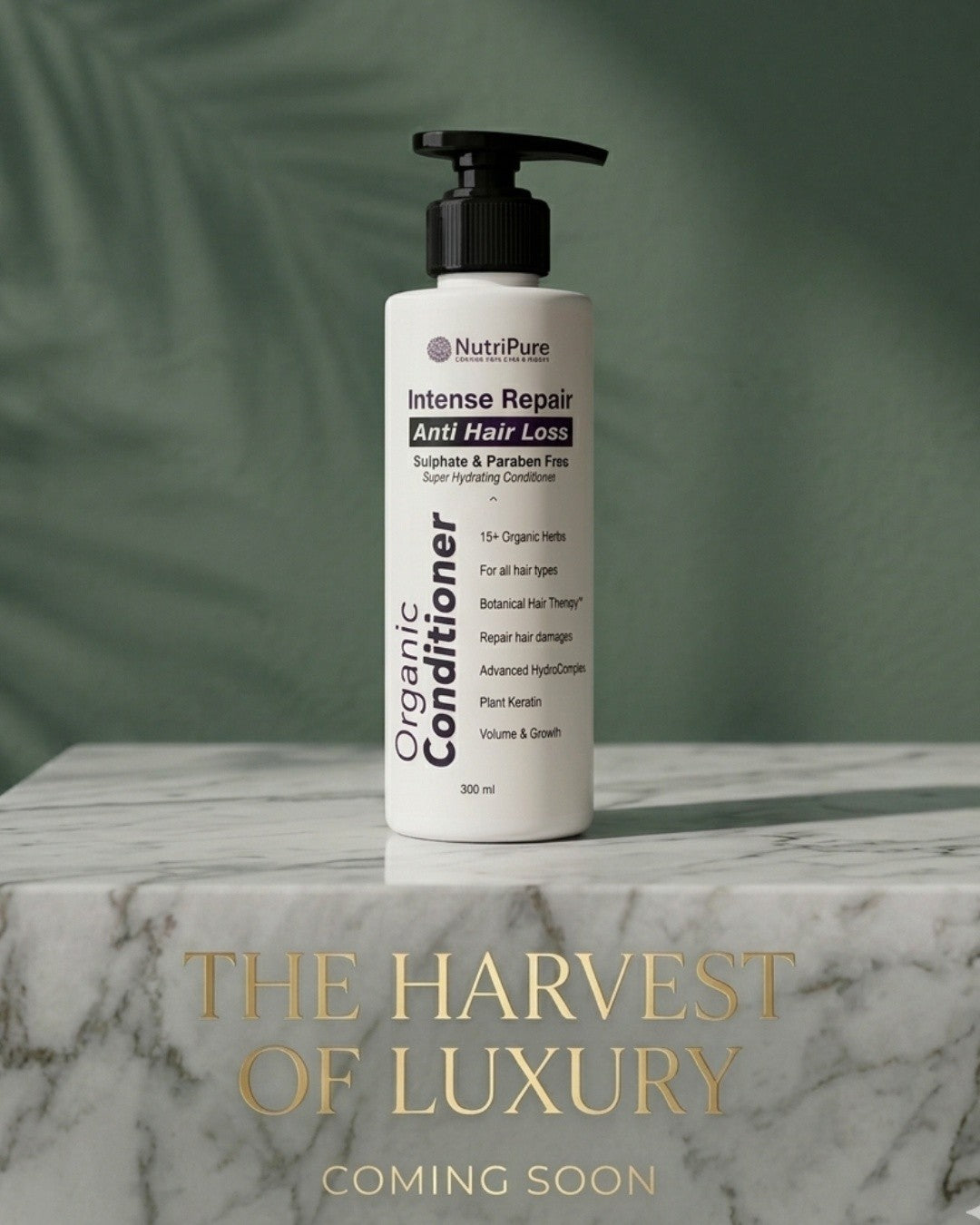 Organic Conditioner For Hair Loss & Damages Intense Repair | 300 ML