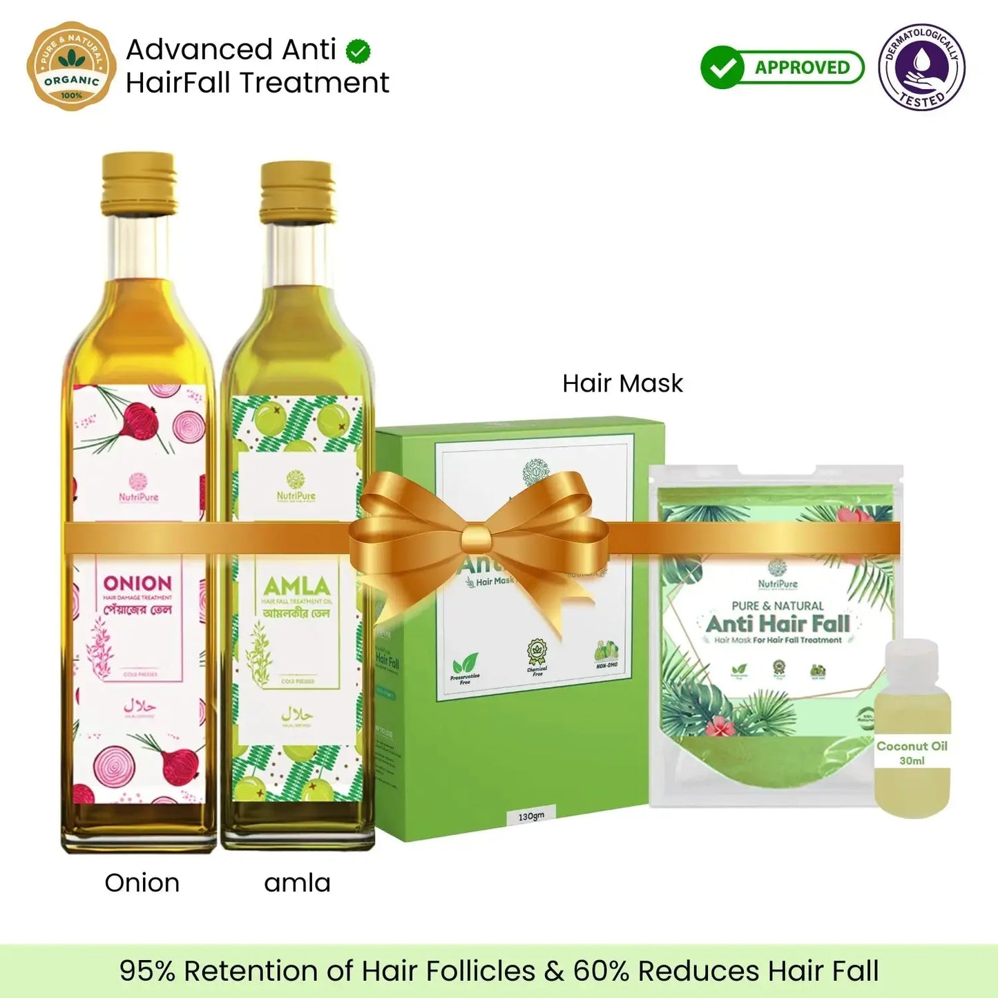 Anti Hair Fall (3 in 1 Combo) Nutripure