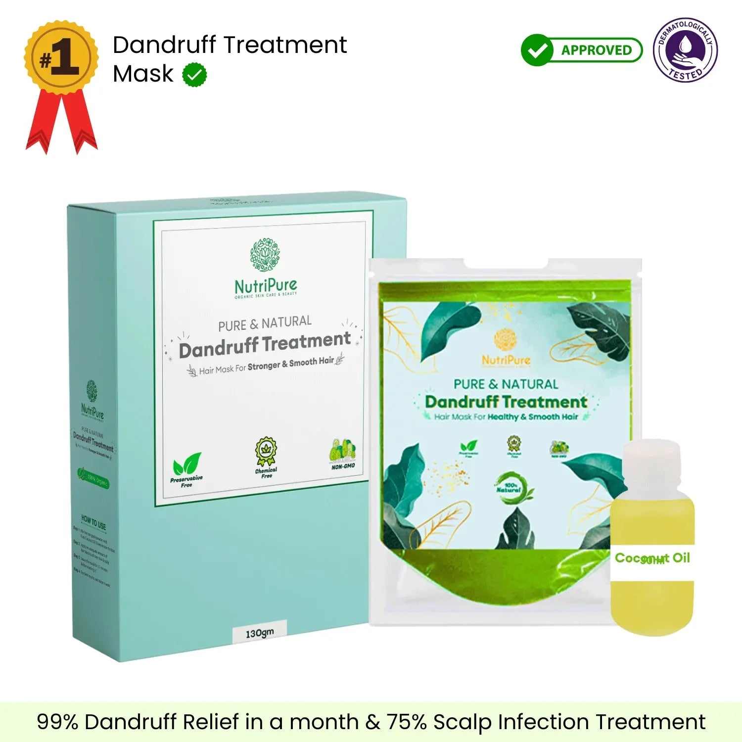 Dandruff Treatment Pack | Certified Organic My Store