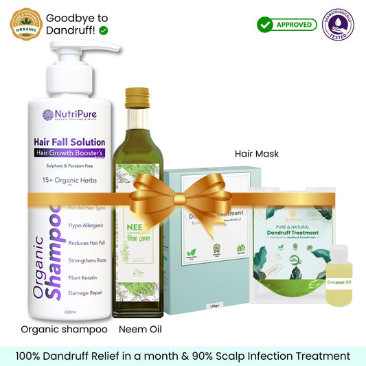 Premium Dandruff Treatment (3 in 1 Combo)