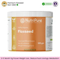Premium Flaxseed: | Diet Food | Organic, Vegan & Non-GMO, 8 Oz