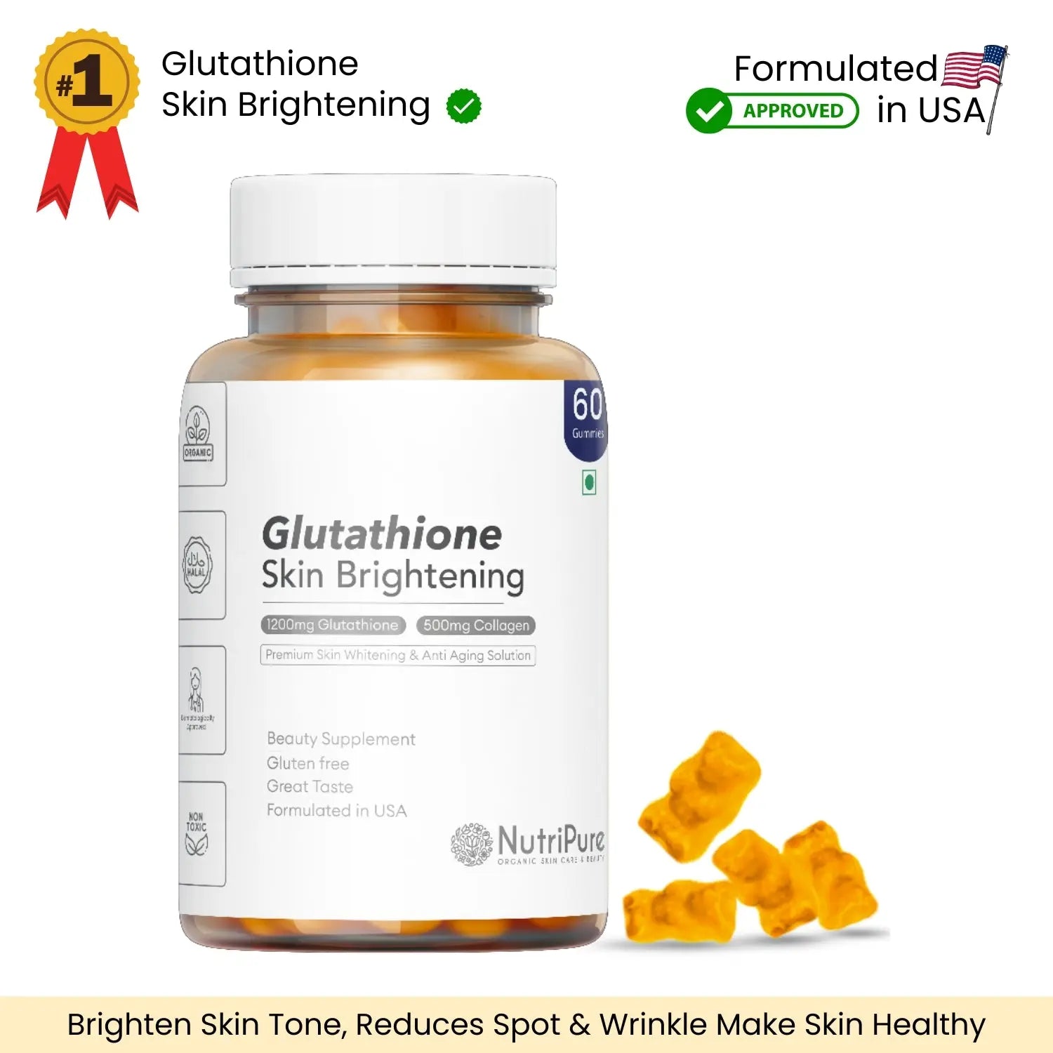 Glutathione Skin Brightening Gummies My Store