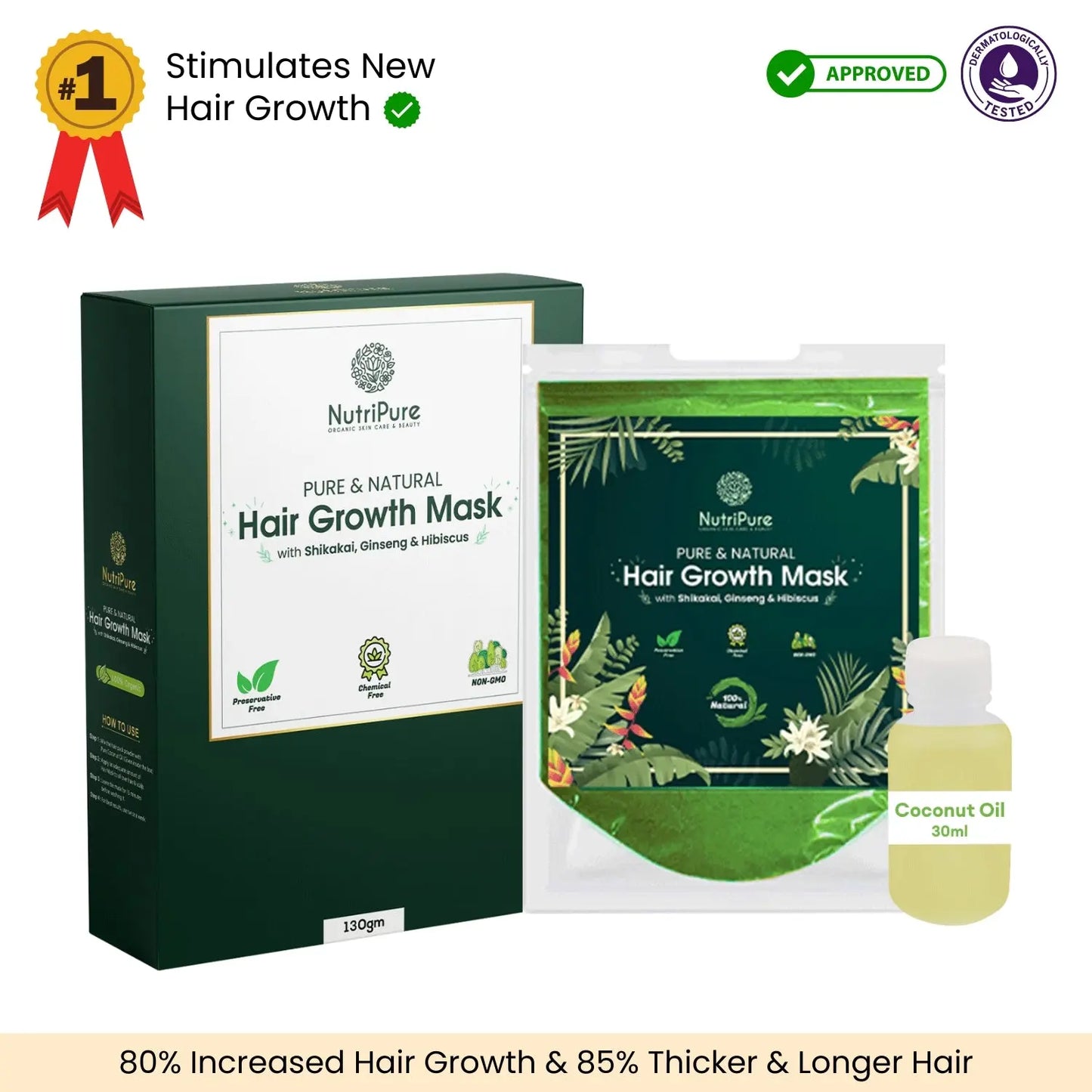 Hair Growth Pack | Certified Organic My Store