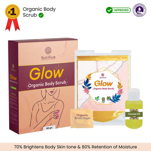 Glow Organic Body Scrub Nutripure