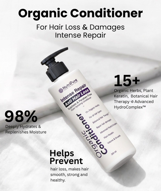 Organic Conditioner For Hair Loss & Damages Intense Repair | 300 ML