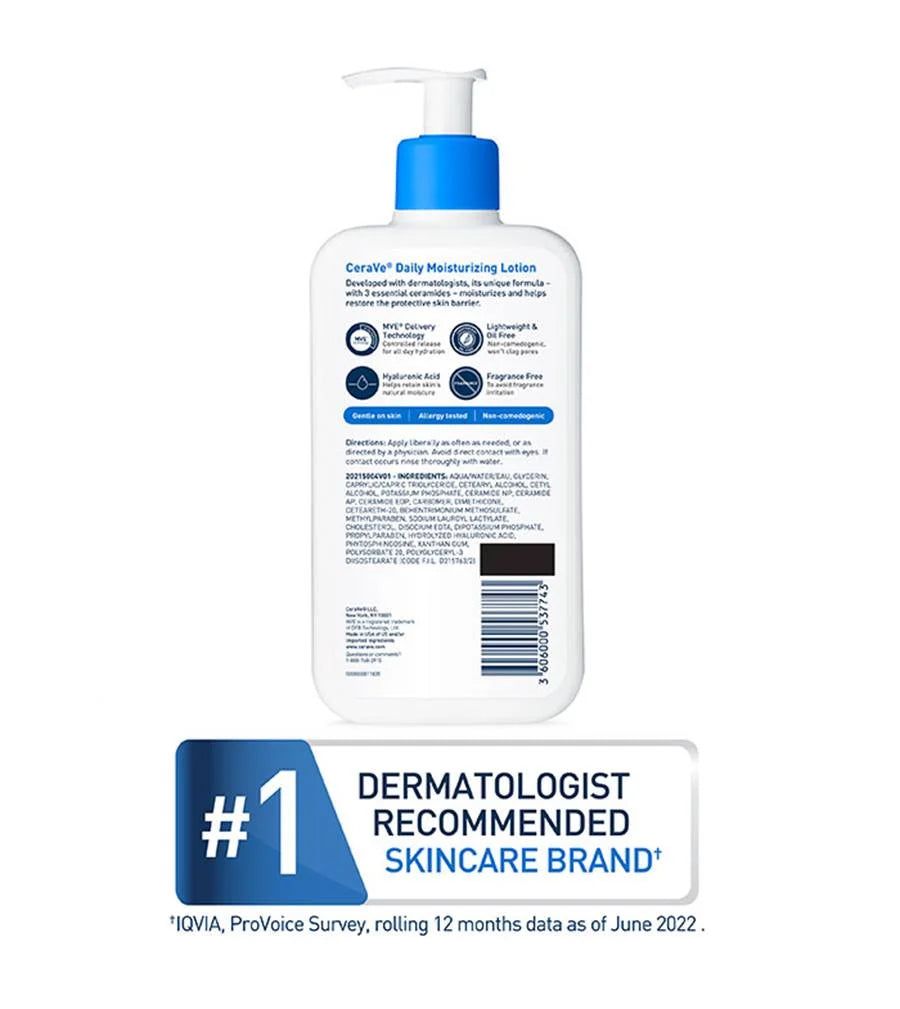 CeraVe Daily Moisturizing Lotion For Normal To Dry Skin 237ml